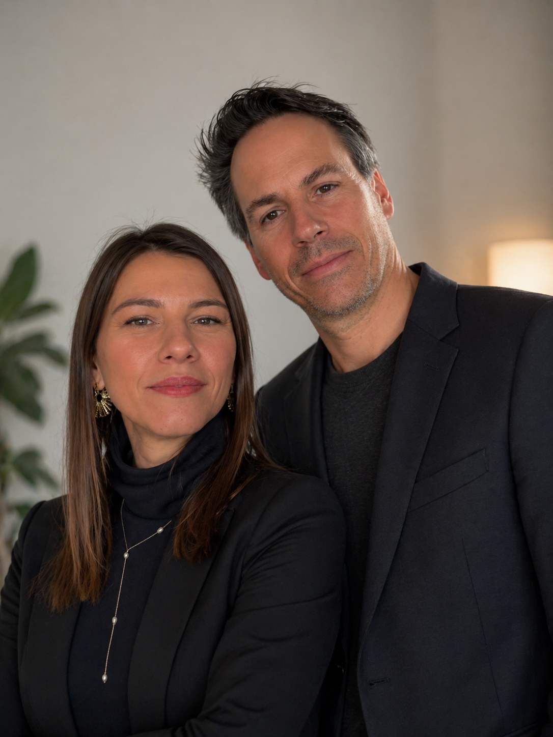 Equipo de Espacio Dakota trabajando en estrategia de podcast